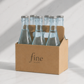 Six Bottles Of Fine Water